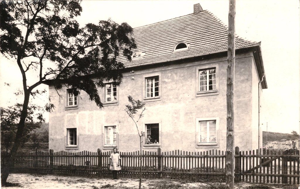 Historische Fotos der Stadt Göritz (Oder) Stadtansichten - Städtisches Krankenhaus
