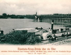 Kriegsbrücke bei Göritz
